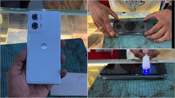 Moto Edge 50 Fusion Screen Protector | Motorola Edge 50 Fusion UV Glass How To Apply Best Quality