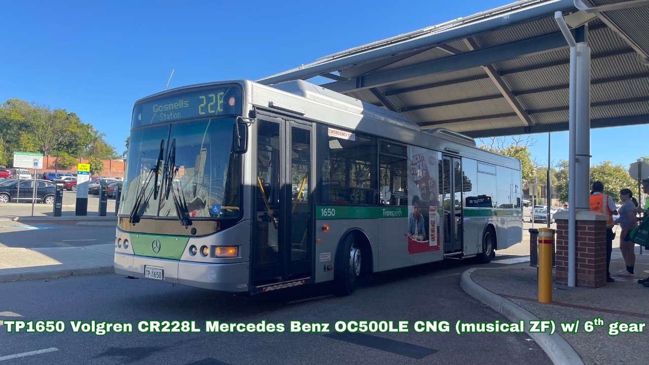 TP1650 Volgren CR228L OC500LE CNG (musical ZF) w/ 6th gear