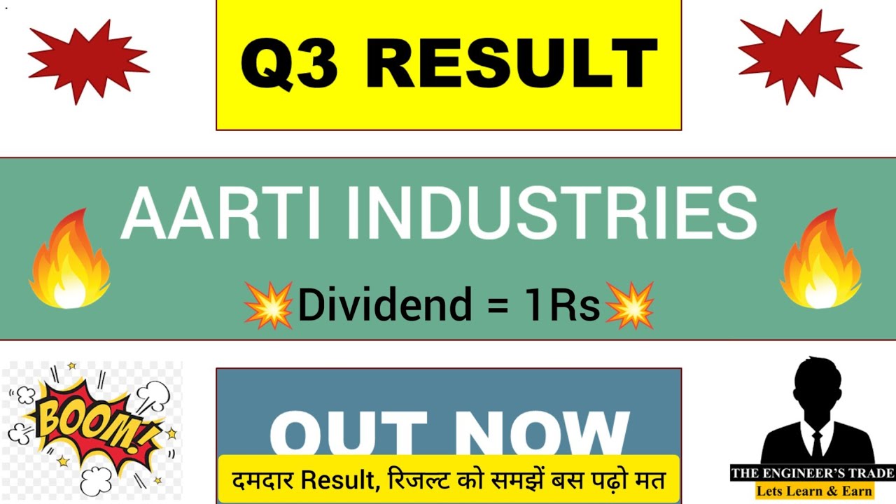 Aarti industries Q3 results 2023 | Aarti industries results today | aarti industries results