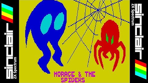 HORACE & THE SPIDERS (1983) Walkthrough, ZX Spectrum