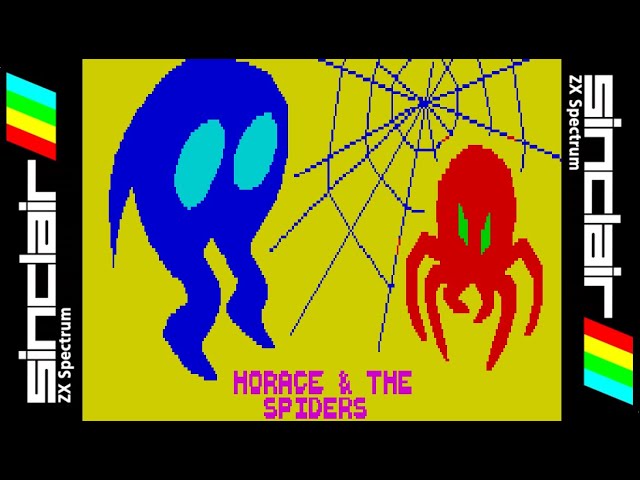 HORACE & THE SPIDERS (1983) Walkthrough, ZX Spectrum - YouTube