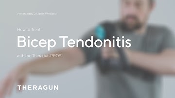 How To Treat Bicep Tendonitis with your Theragun