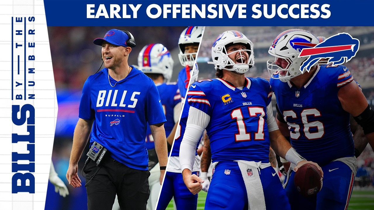 Bills By The Numbers: What's Behind The Bills Early Season Offensive Success?