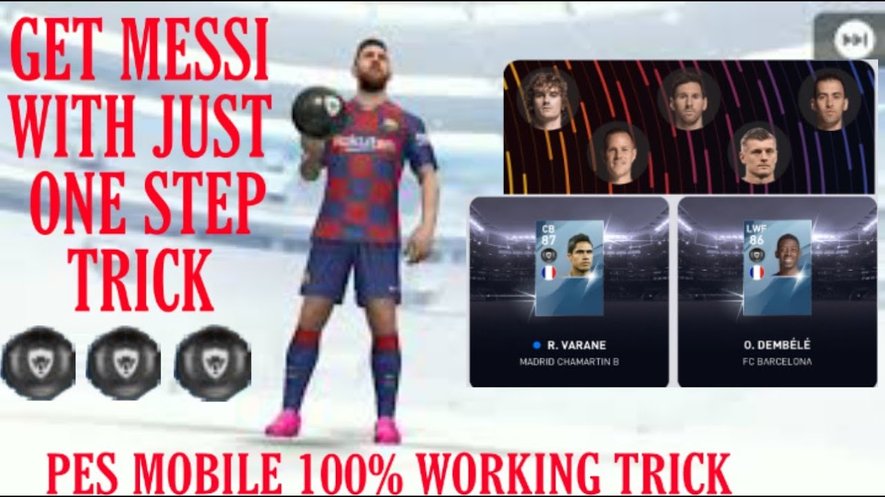 GET MESSI IN BOX DRAW WITHIN 100000 GP WITH THIS 100% ...