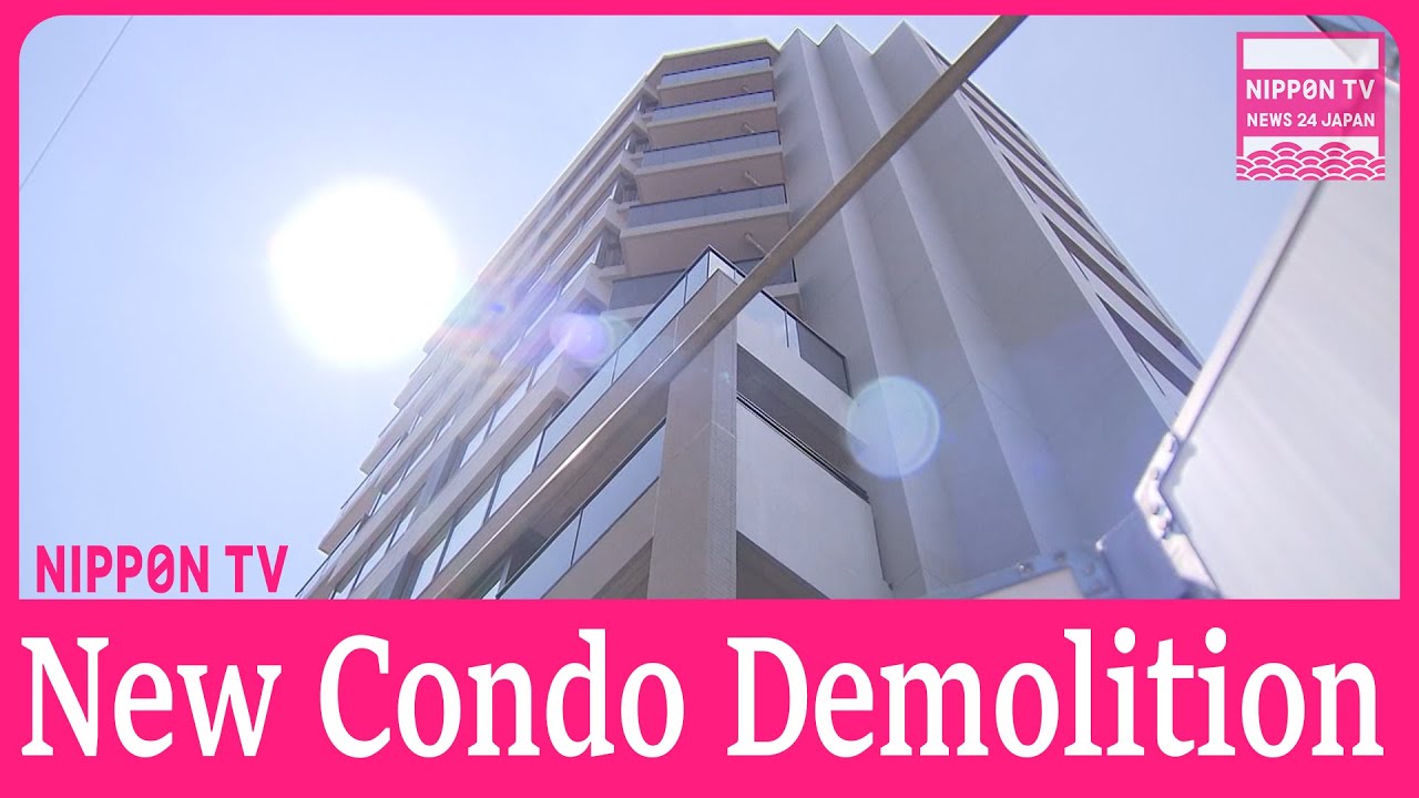 Demolition work begins on new condo blocking Mt. Fuji’s view