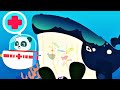 Baby panda explore the ocean  help marine animals  babybus gameplay