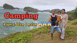 CAMPING DI PANTAI KASAP || RAJA AMPAT NYA PACITAN