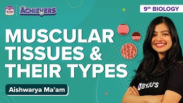 Muscular Tissues and their Types - Tissues Class 9 Science (Biology) Concepts | CBSE Class 9 Midterm