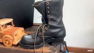 THEY ARRIVED!  THE WAY WORK BOOTS USED TO BE .