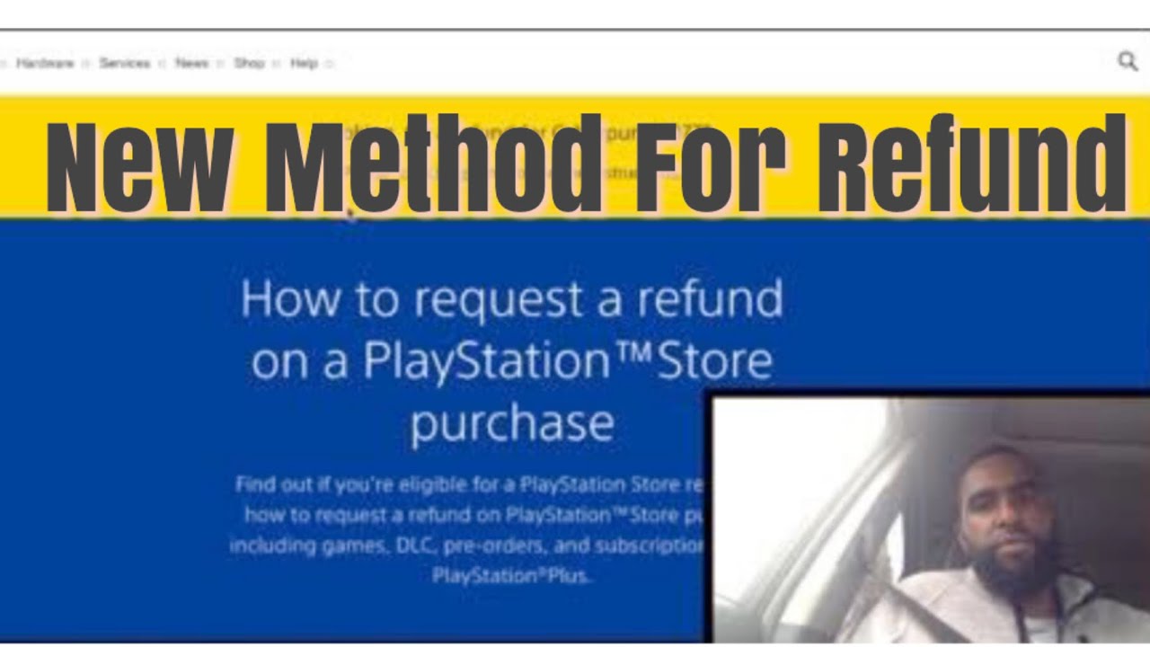 How to request a PlayStation Store refund