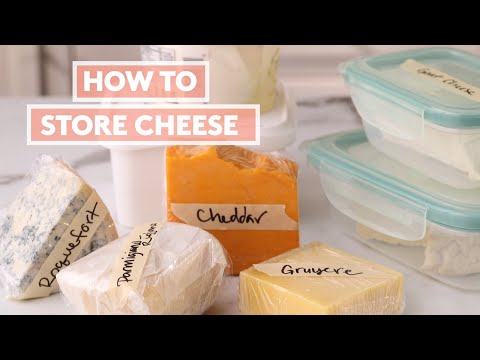 Video: How to store cheese in the refrigerator