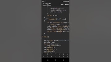 C++ : Merge Sort Algorithm for a Linked-List