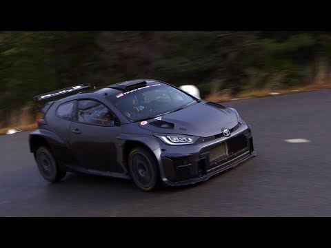 Tests Rallye Monte Carlo 2024 - Solans and Ciamin - Yaris Rally2