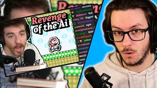 Daxellz Reacts to @DougDoug Twitch Chat thought they could beat my NEW Mario Ai