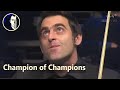 Ronnie O'Sullivan vs Stuart Bingham | Best Counter Attacks | 2013 Champion of Champions Final