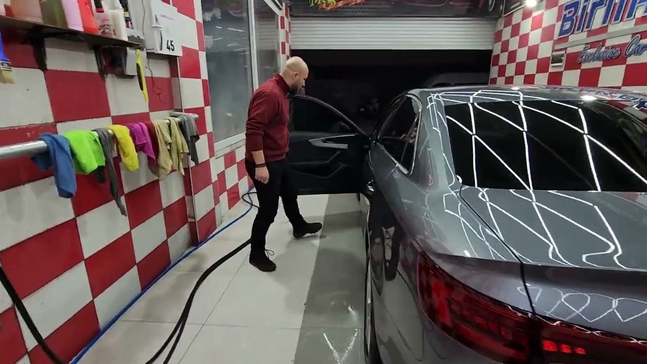 2017 Audi A4 // Otomatik Bagaj, S4 Arka Difüzör, İç Temizlik, Seramik Kaplama, LLumar Cam Filmi