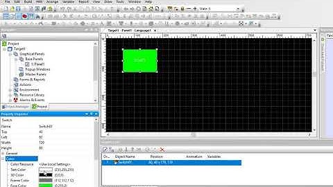How to create project in Vijeo Designer basic software