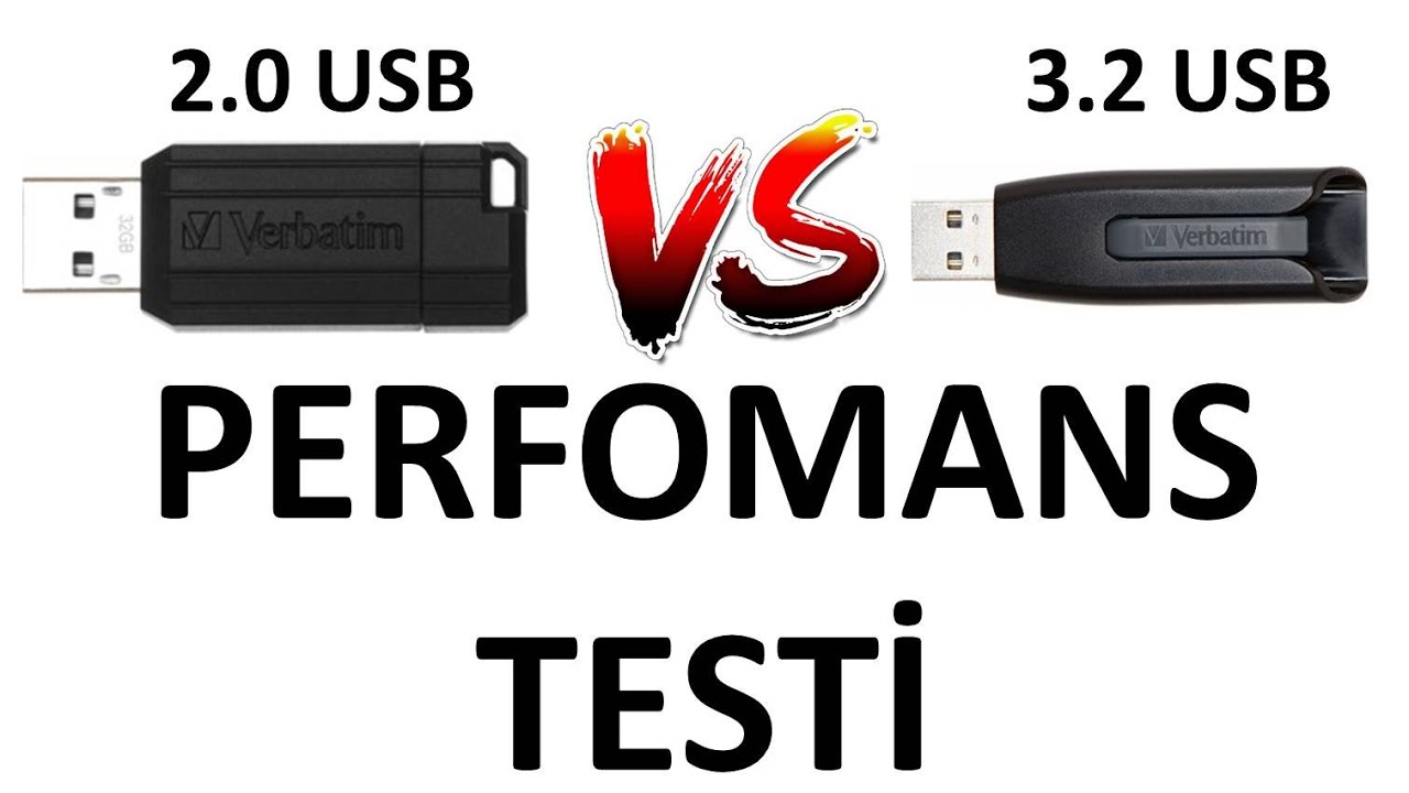 USB 2.0 VE USB 3.2 FLASH BELLEK HIZ TESTİ - YouTube