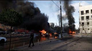 Guerre en Ukraine : Au moins dix morts après les frappes massives de la Russie