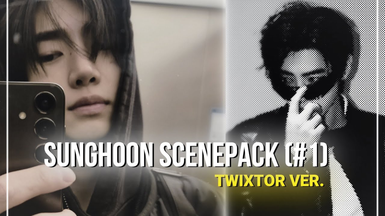 Sunghoon twixtor clips for edits!!