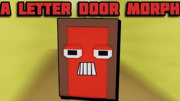 UPDATE - How To Find A LETTER DOOR MORPH in Find The Backrooms Morphs