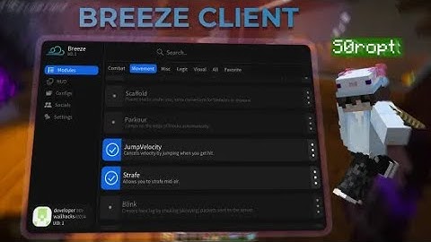 This Injectable client got a bypassing KILLAURA + SCAFFOLD! (GIVEAWAY)