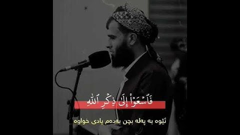 القارئ/رزكار الكردي(حفظه الله).