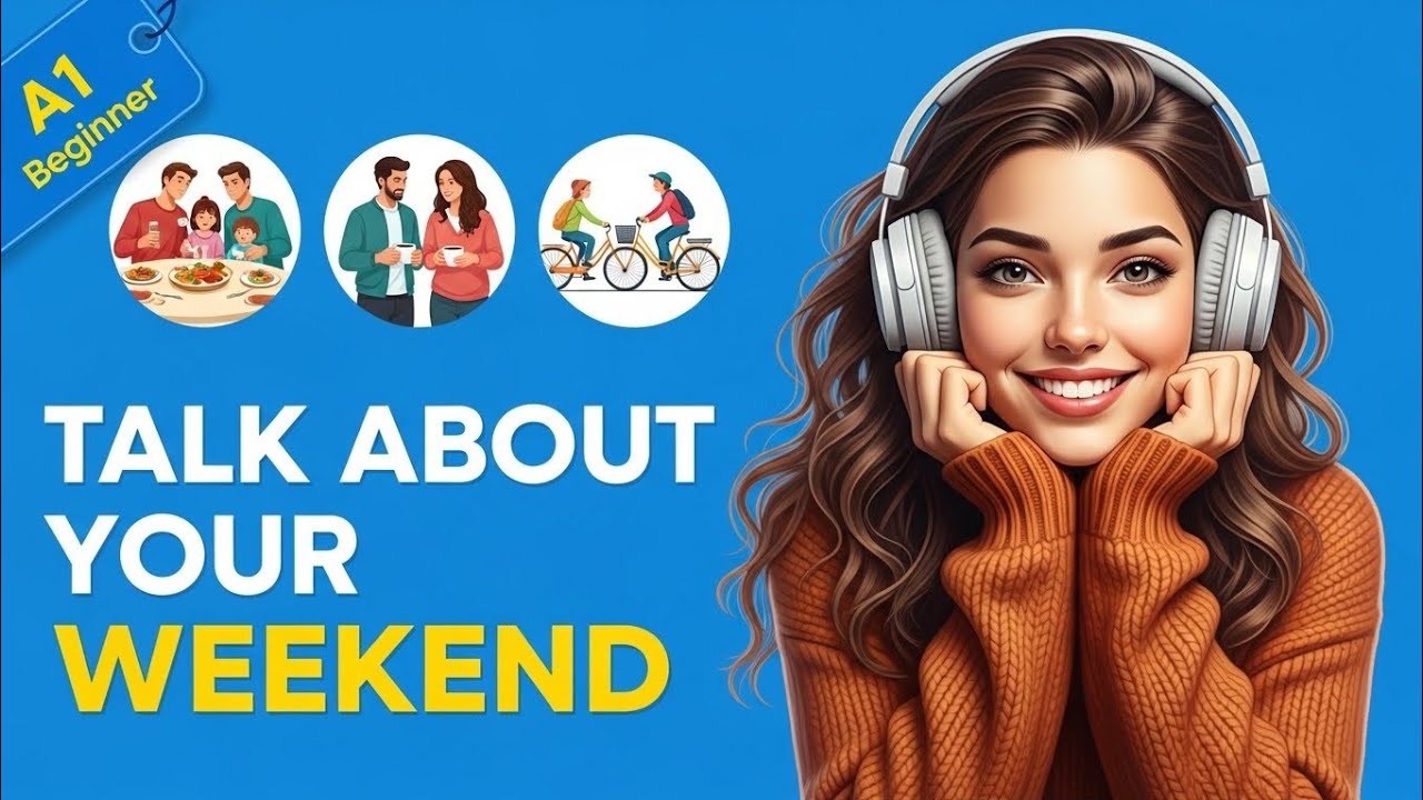 Расскажите о своих выходных на английском | Простой разговор для начинающих | Подкаст Speak English