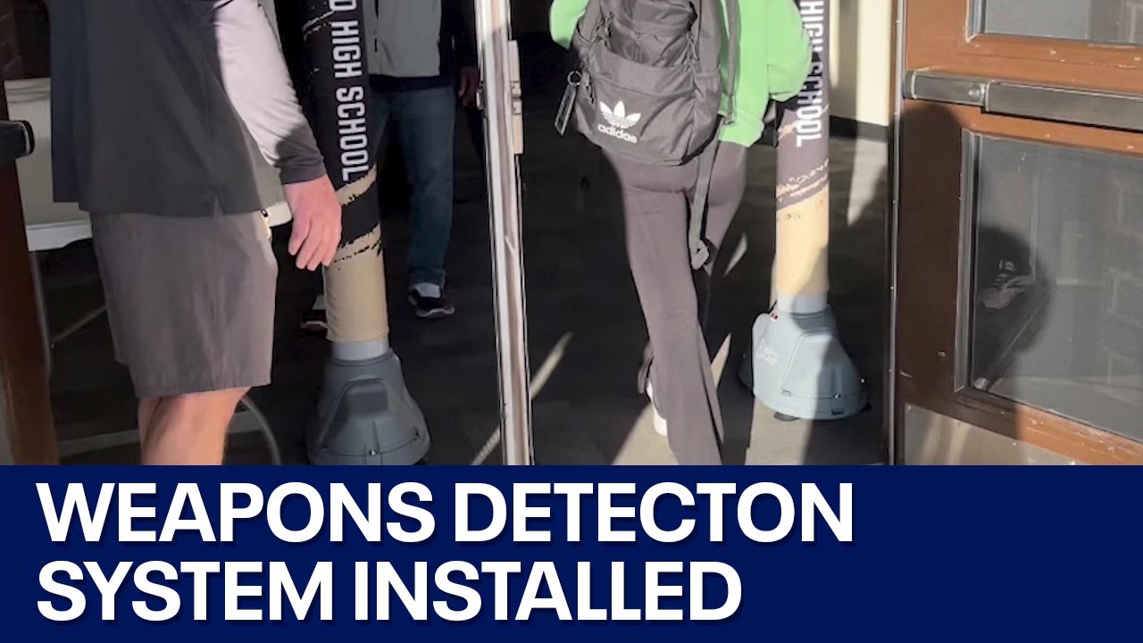 Arizona district installs weapon detection system in schools - YouTube