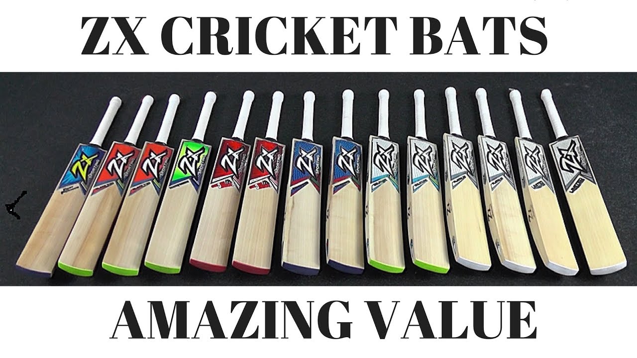 ★ ONE BRILLIANT★ CricketOB306Black Silver Cricket-OB306-B FIRST LOOK AT THE NEW ZX CRICKET BATS OCTOBER 2017 - YouTube