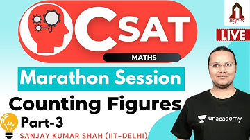 CSAT: Counting Figures Part-3 for UPSC CSE/ IAS 2021/22 | Sanjay Kumar Shah