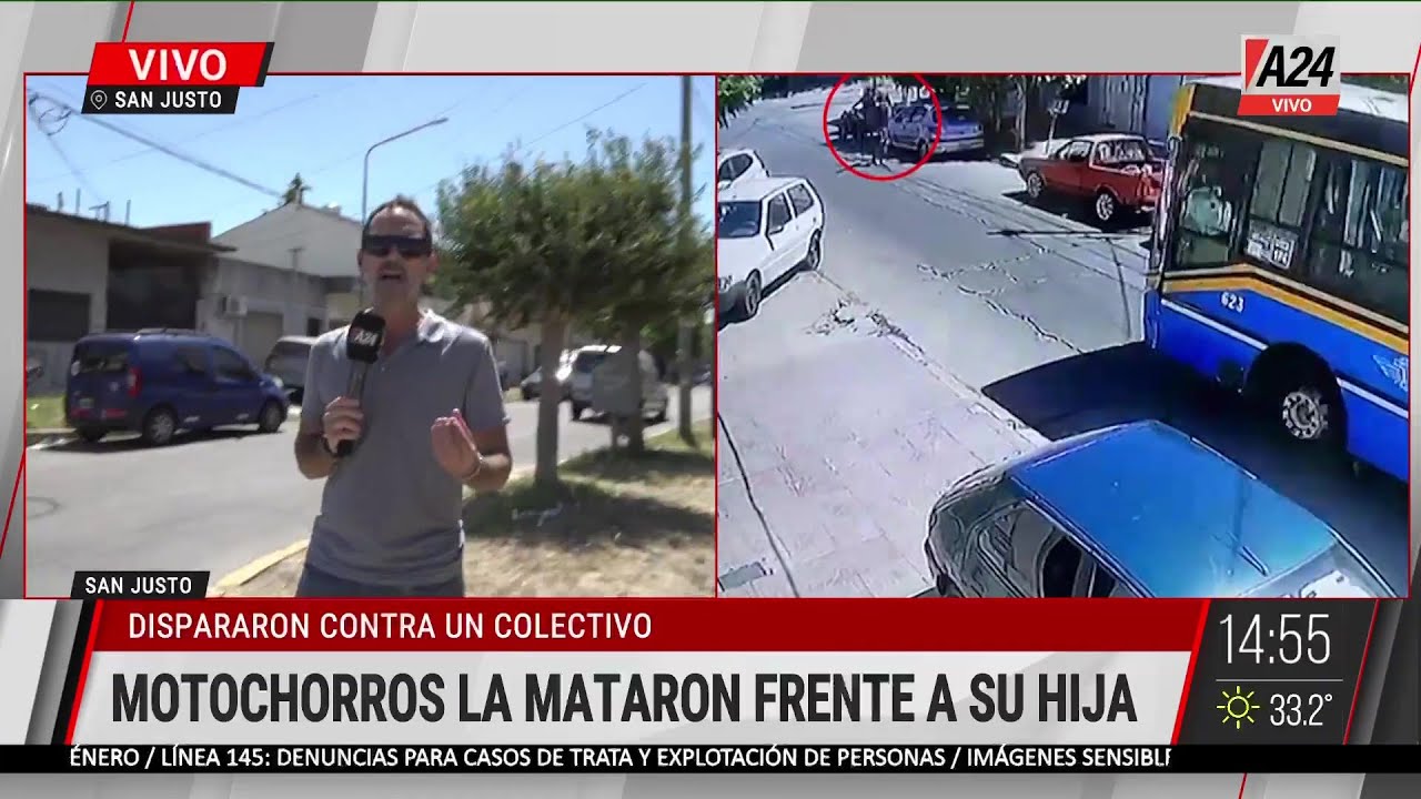 Cómo fue la maniobra del colectivero que desembocó en el asesinato de una mujer en San Justo