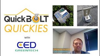 QuickBOLT Quickie ft. CED Greentech Salt Lake