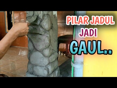 Video: Bagaimana Anda membuat pilar veneer batu?