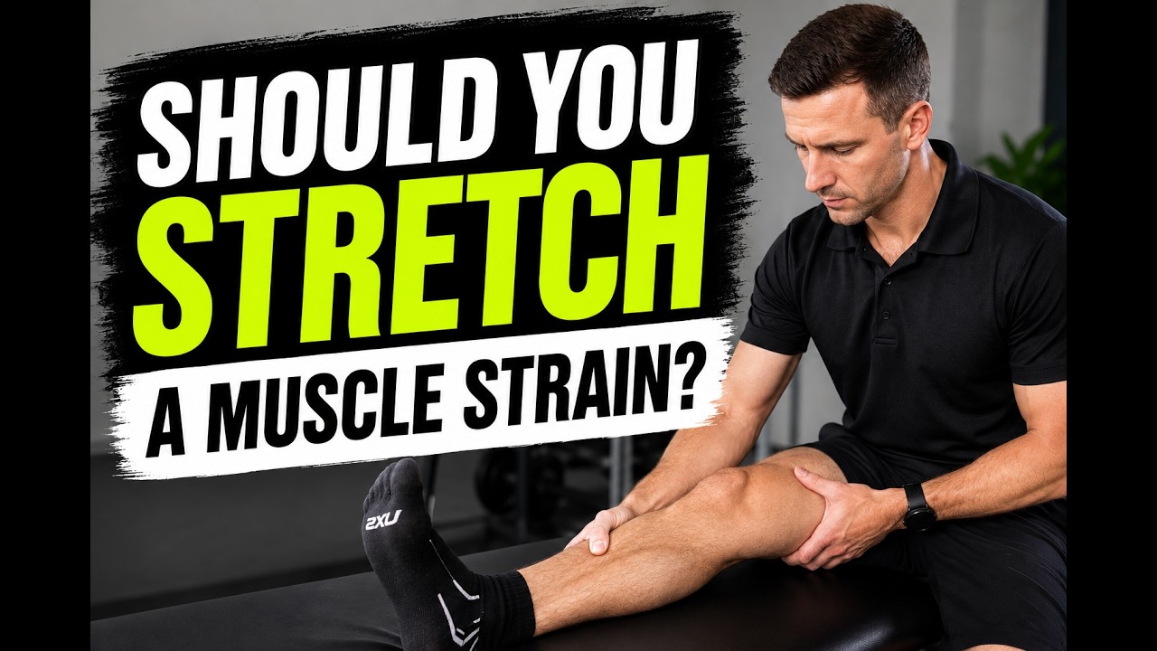 Should You Stretch a Strained Muscle? A Physiotherapist Explains