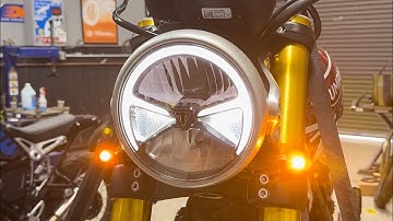 Motone Pico LED Front Turn Signal Installation - Triumph Speed 400 / Scrambler 400 X
