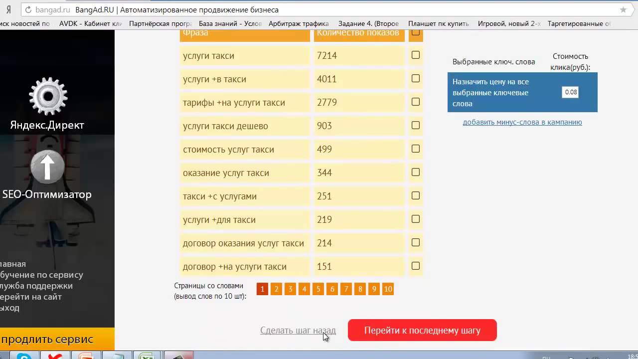Шаг 3 Поддержка и улучшение рекламы в Яндекс Директ - YouTube