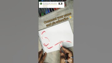 drawing your name in a 3d bubble style #shorts #viral #nameart #3ddrawing #arttutorial #foryou