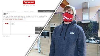 Supreme Sled Cop Final FW17 Week (19) And Arabic Facemask Unboxing