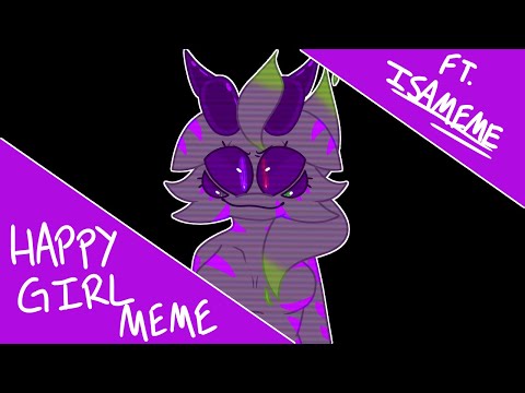 HAPPY GIRL MEME | Flash/Eyestrain Warning