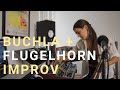 Buchla modular synth  flugelhorn improvisation  sarah belle reid