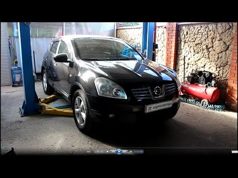 Думал застучала стойка стабилизатора на Nissan Qashqai 2,0 4WD Ниссан Кашкай 2008