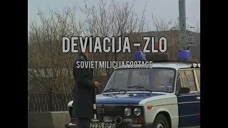 Девиация / Deviacia - Зло / Zlo (Russian Criminal Post-Punk) Soviet Milicia Footage
