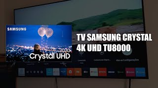 TV Samsung Crystal 4k UHD TU8000