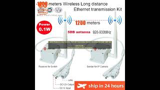 1005003303658166 1 2KM Wireless Long Distance WIFI AP Transmitter Sender Receiver For 2