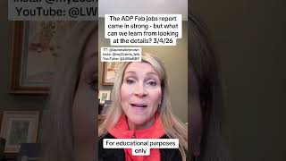 Does the ADP Feb report show a strengthening #labor market? #economy #layoffs #jobs #unemployment