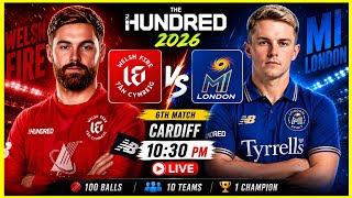 The Hundred 2026 🔥 Welsh Fire vs MI London Match Prediction - Today's Match Prediction | Live screenshot 3