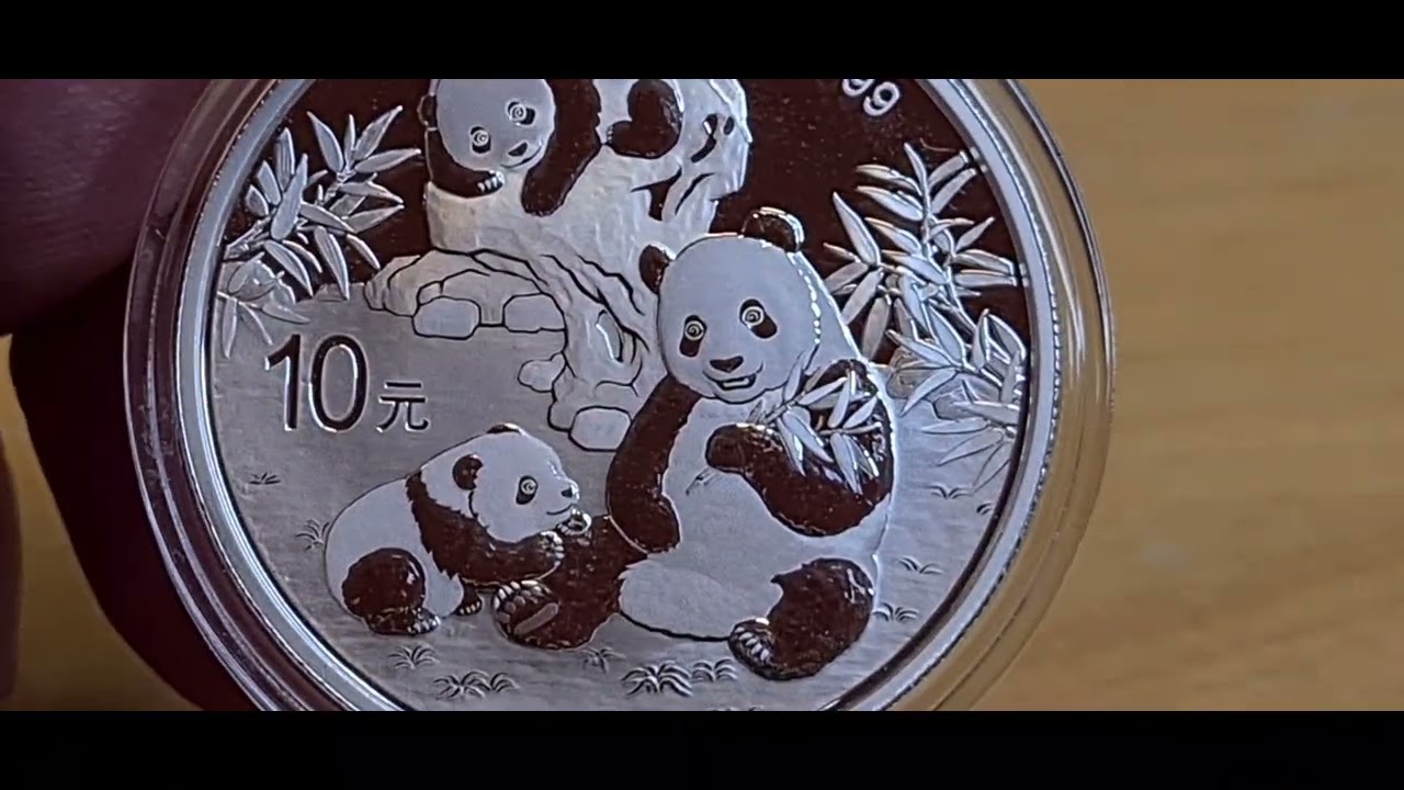 Chinese Panda's  30g Silver Bullion Coin. 2 weeks before Chinese New Year