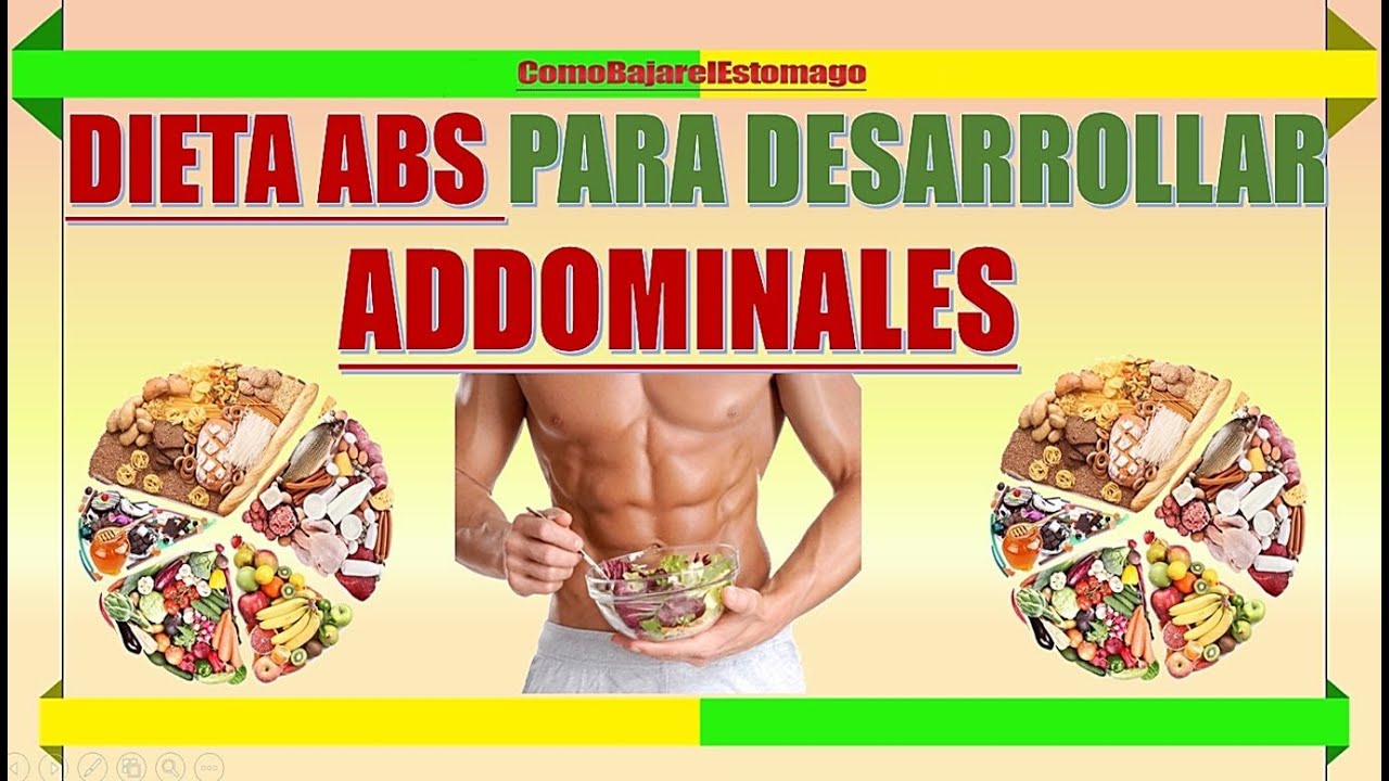 Dieta marcar abdomen