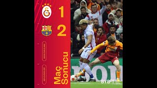 Barcelona - Galatasaray (1-2) Maç Özeti | Uefa Avrupa Ligi Son 16 Turu 2. Maç